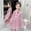 Kid Girls Dress Princess Mesh Ruffle Party Dresses