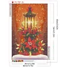 (40*60cm)Christmas Poinsettia - Full Round Drill Diamond Painting