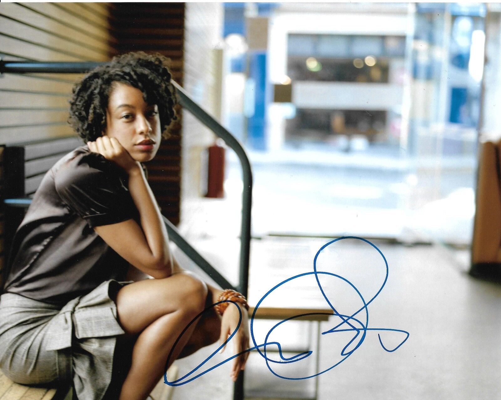 Corinne Bailey Rae singer REAL hand SIGNED 8x10 Photo Poster painting w/ COA Autographed