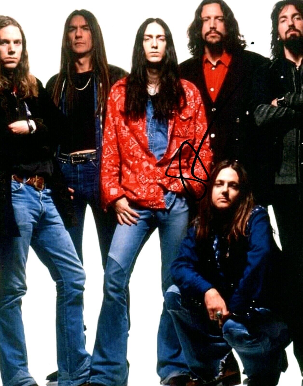 Steve Gorman Signed Autographed 8x10 Photo Poster painting THE BLACK CROWES Drummer COA R