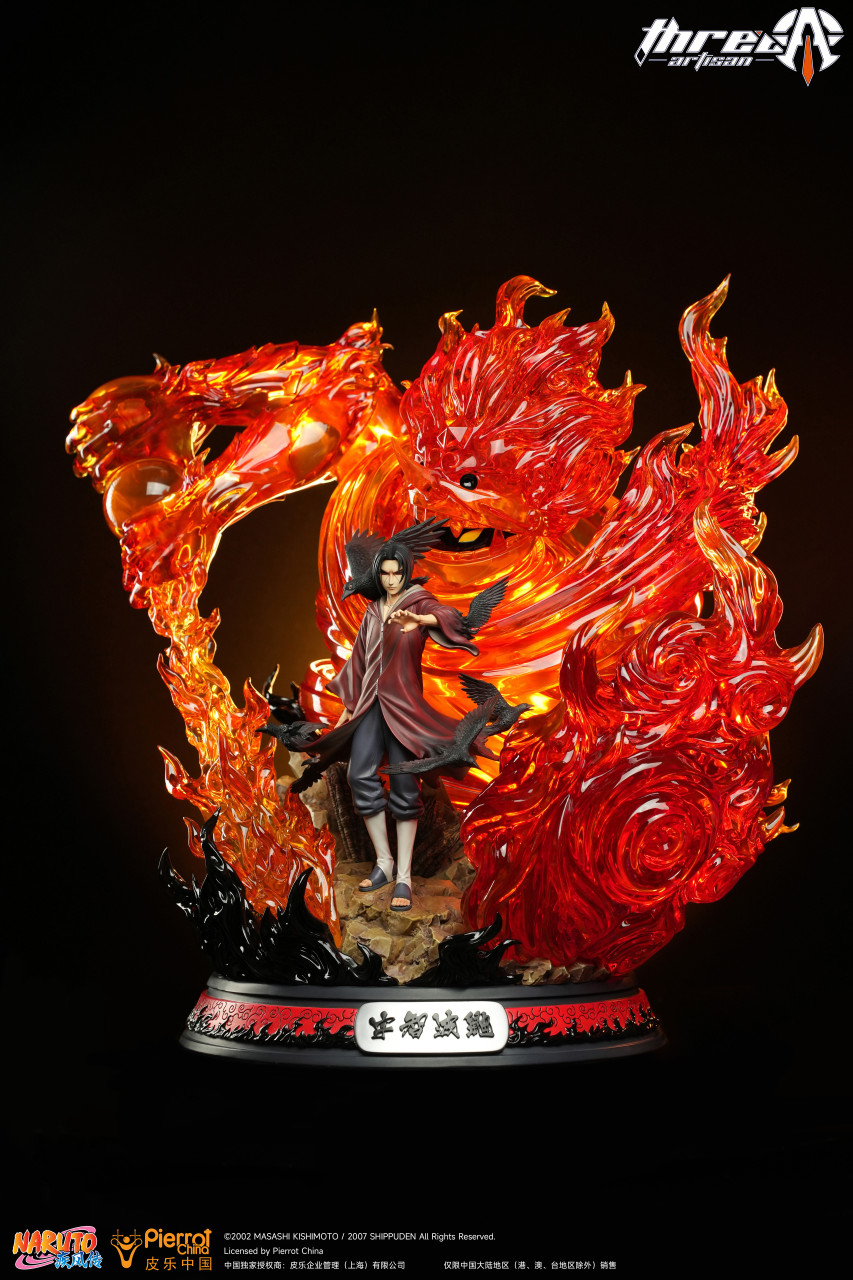PRE-ORDER ThreeArtisan Naruto 1:8 Itachi Statue GK Licensed