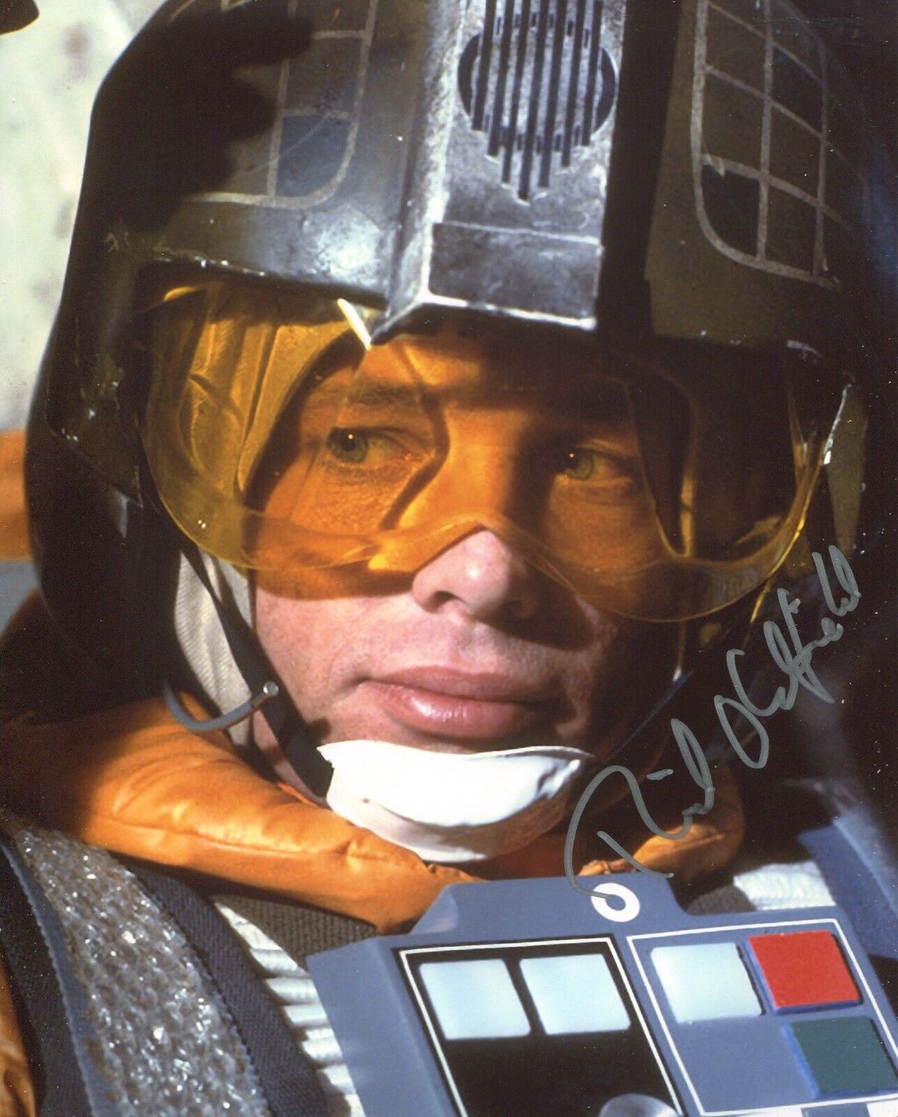 Actor Richard Oldfield signed STAR WARS Empire Strikes Back 8x10 Photo Poster painting IMAGE No3