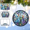 Diamond Painting Acrylic Stained Glass Fairy Hanging Pendant