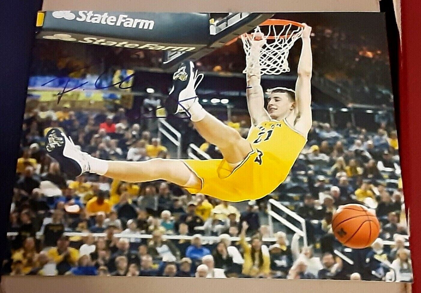 Franz Wagner Michigan Wolverines SIGNED AUTOGRAPHED 8x10 Photo Poster painting COA Orlando Magic