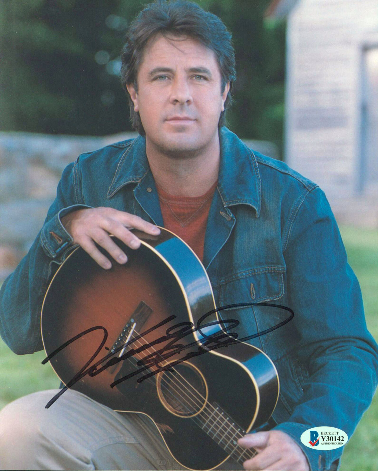 Vince Gill Country Musician Authentic Signed 8x10 Photo Poster painting Autographed BAS #Y30142