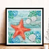 Diamond Painting-DIY Full Round Drill Starfish