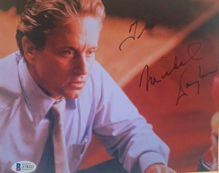 Michael Douglas signed autographed 8x10 Photo Poster painting The Game Beckett Authenticated COA