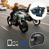 Motorcycle Helmet BT Headset Motorcycle Headphones Compatible with All Helmets