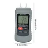 Two Pins Digital Wood Moisture Analyzer Water Leak Detector for Firewood/Drywall
