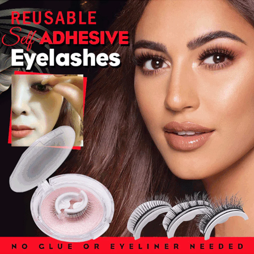 Natural Lashes – Reusable Self-Adhesive Eyelashes