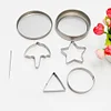 Korean Sugar Candy Making Tools Stainless Steel Cookie Cutters Biscuit Molds