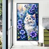 (40*70cm)DIY Full Round Drill Diamond Painting-Cat