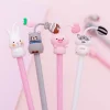 20PCS Cute Pets 0.38mm Gel Pen School Daily Student Home Office Cartoon Stylish Stationery