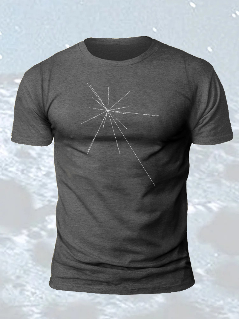 Men's Pulsar Map Short-Sleeved Shirt