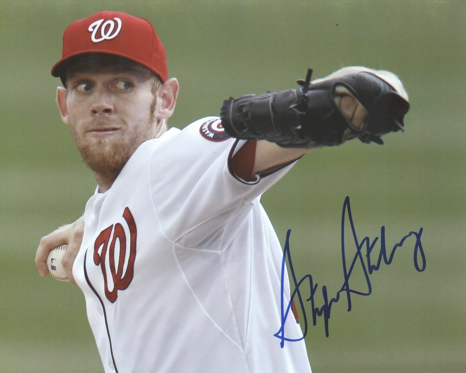 Stephen Strasburg Autographed Signed 8x10 Photo Poster painting ( Nationals ) REPRINT