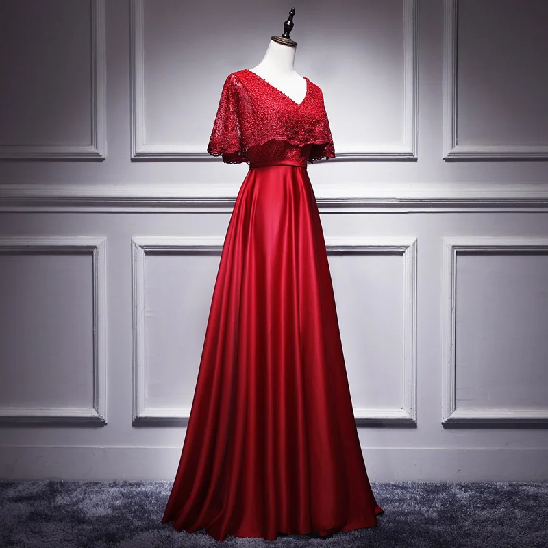 formal streetwear Banquet Evening Dress for Women 2024 Long Slim-Fit Slimming Elegant Elegant Lady Party Dress Evening Dress