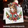 8PCS DIY Diamond Art Greeting Cards Congratulations Cards & Gifts (Christmas)