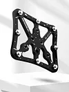 Aluminum Alloy Quick Release Bike Clipless Pedals Self-locking Pedal Adapter