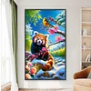 Diamond Painting-DIY Full Round Drill Bear(40*70CM)