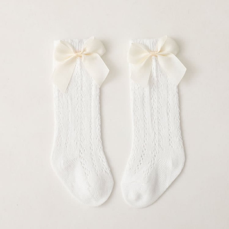 Baby Toddler Hollow Out Bowknot Socks
