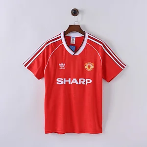 1998/1990 Retro Manchester United Home Football Shirt 1:1 Thai Quality