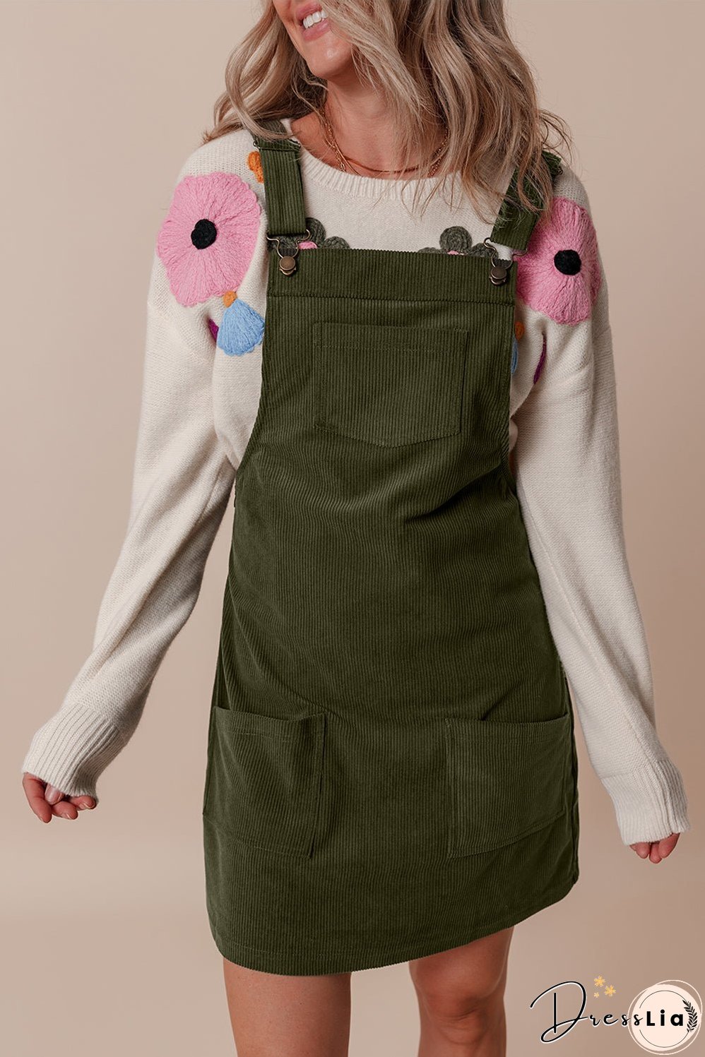 Trendy Corduroy Jumper