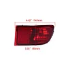Car Fog Lamp Red LED Left Right for 4Runner 2003 2004 2005 (R)