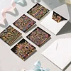 6pcs word diy diamond art grußkarten dankeskarten und feiertagssegen