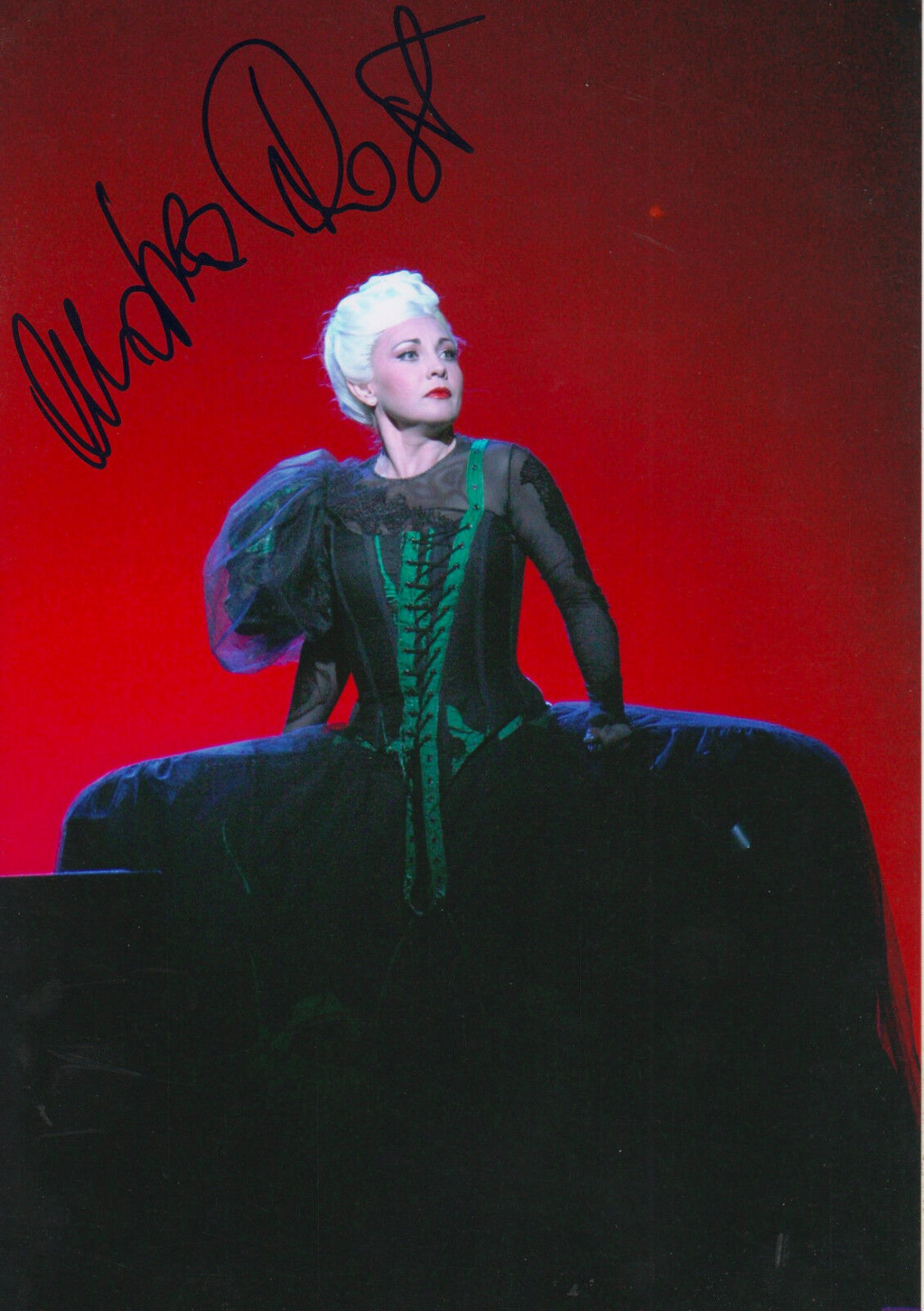 Andrea Rost Opera signed 8x12 inch Photo Poster painting autograph