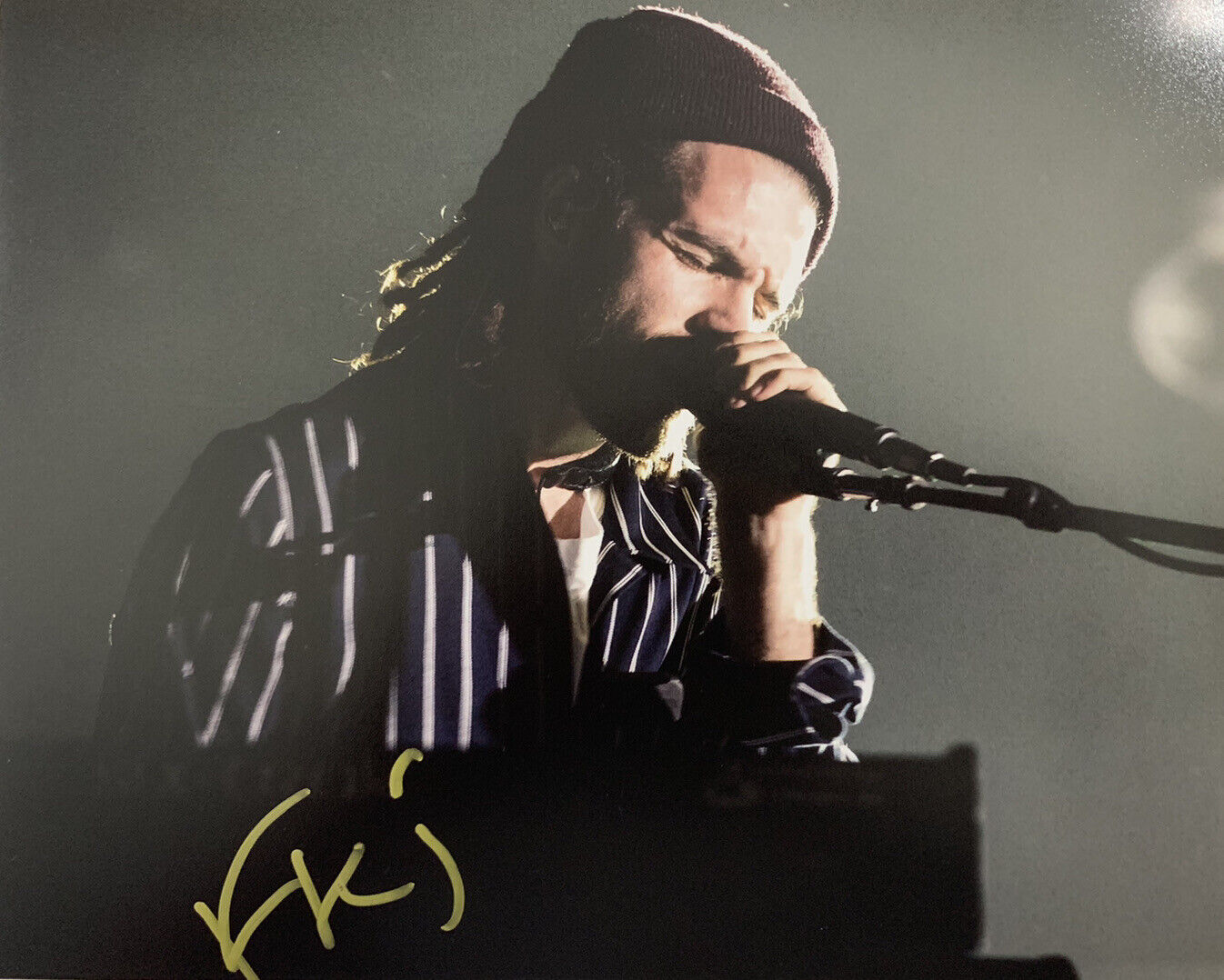 FKJ FRENCH KIWI JUICE HAND SIGNED 8x10 Photo Poster painting AUTOGRAPHED AUTHENTIC RARE