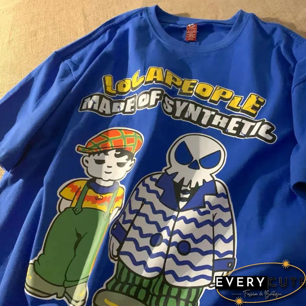 Unisex Fun Print Oversized T-Shirt