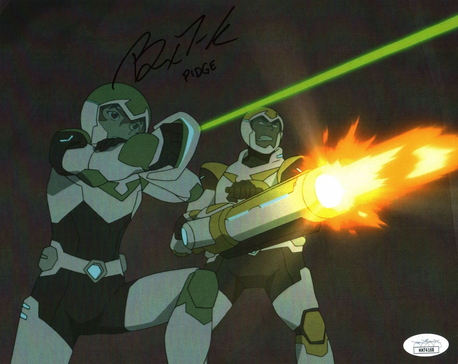 Bex Taylor Klaus Voltron 8x10 Photo Poster painting Signed Autographed JSA Certified COA