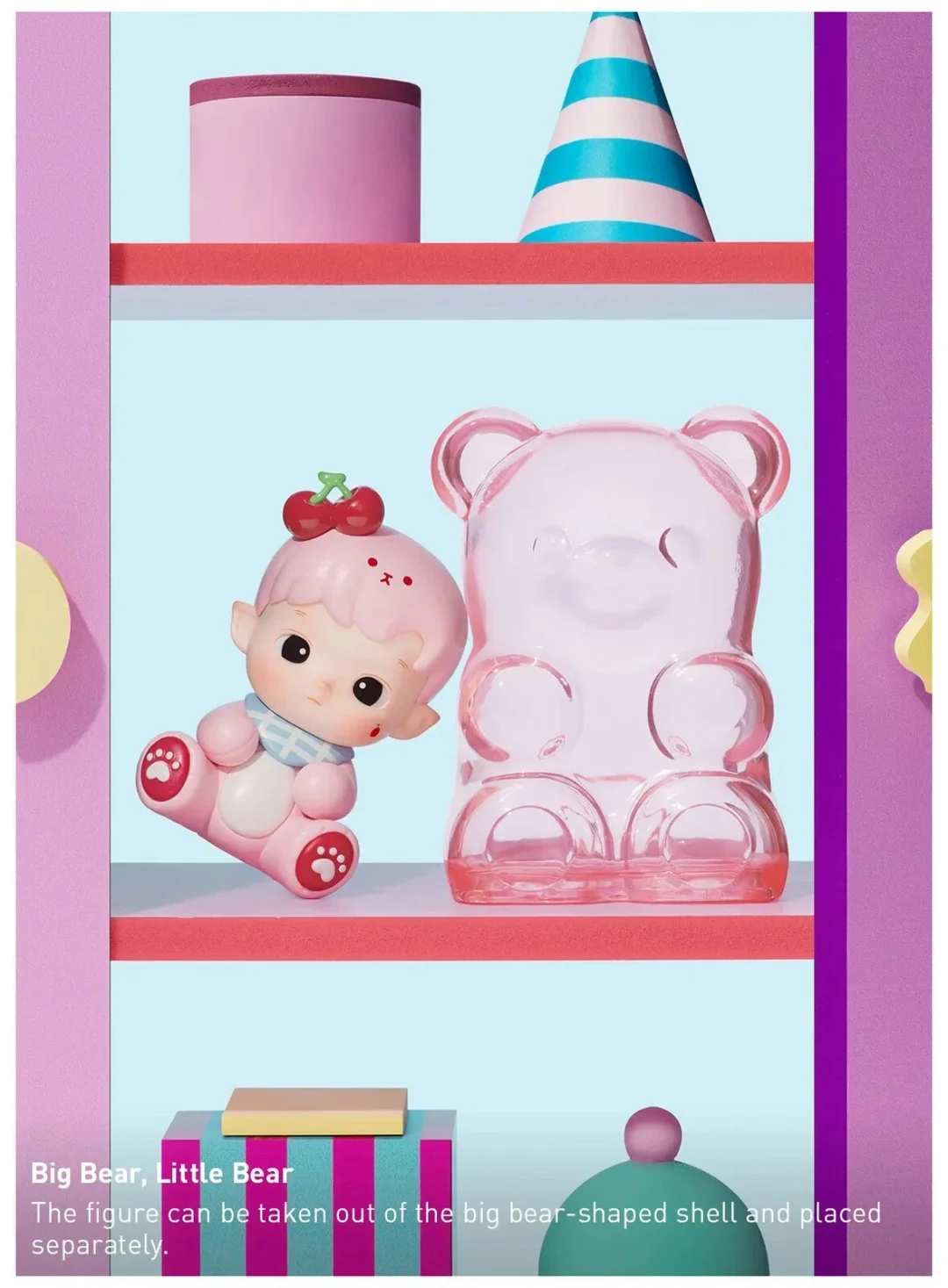 HACIPUPU Rolling Time Machine Series Blind Box Figures 