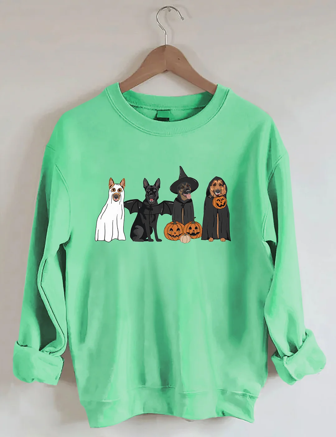 German Shepherd Halloween Sweatshirt