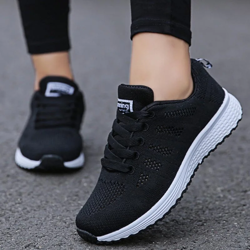 Qengg New Women Flats Shoes For Women Sneakers Platform Women's Flat Shoes  Moccasin Woman Shoes Walking Ballet Flats Women Plus Size