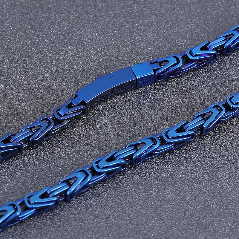 Jewelry Hip-Hop Geometric 304 Stainless Steel 18K Gold Plated Necklace