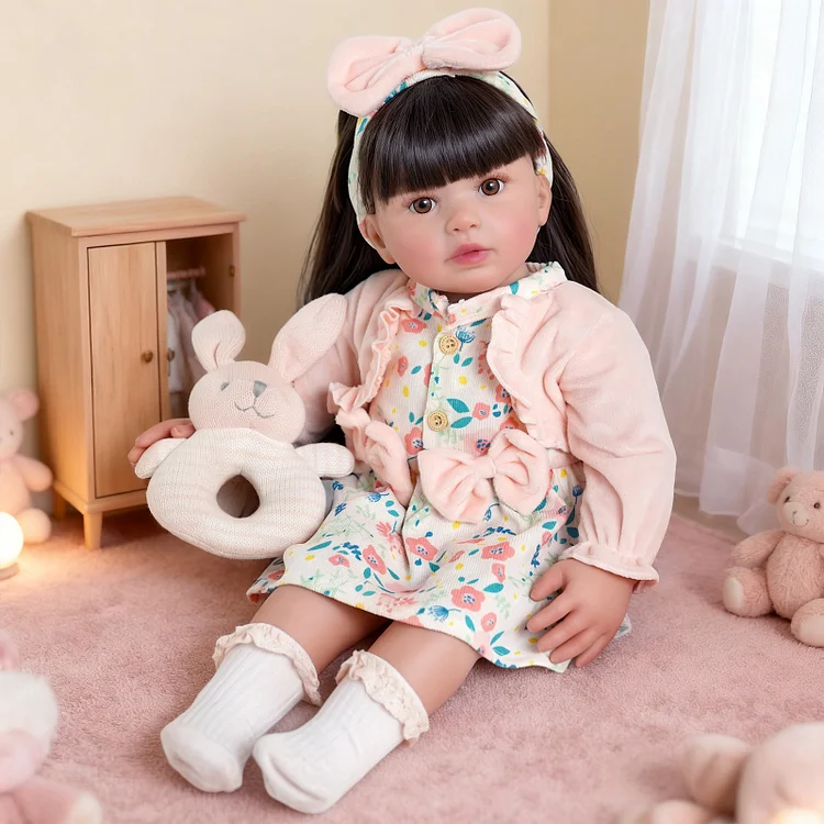 Babeside Quiet Reborn Baby Candy 22" Girl  Building Lovely Memories