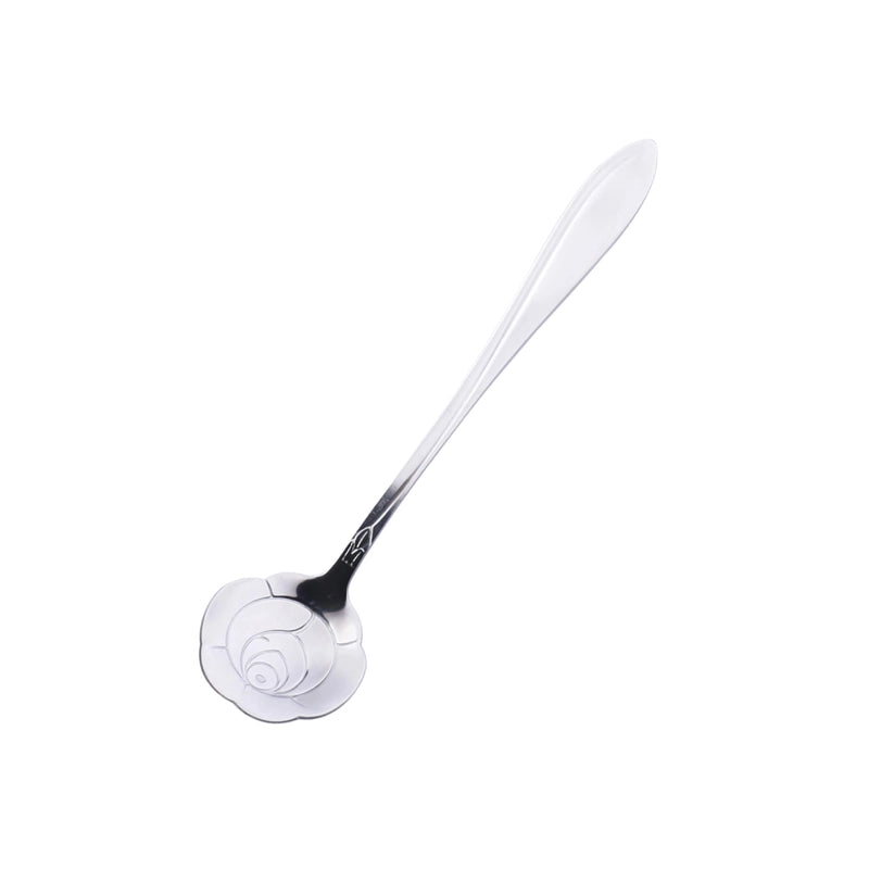 Vacation Flower Stainless Steel Spoon 1 Piece 1 Set