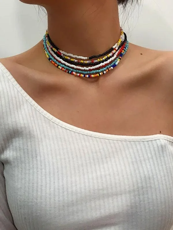 Multicolor necklace