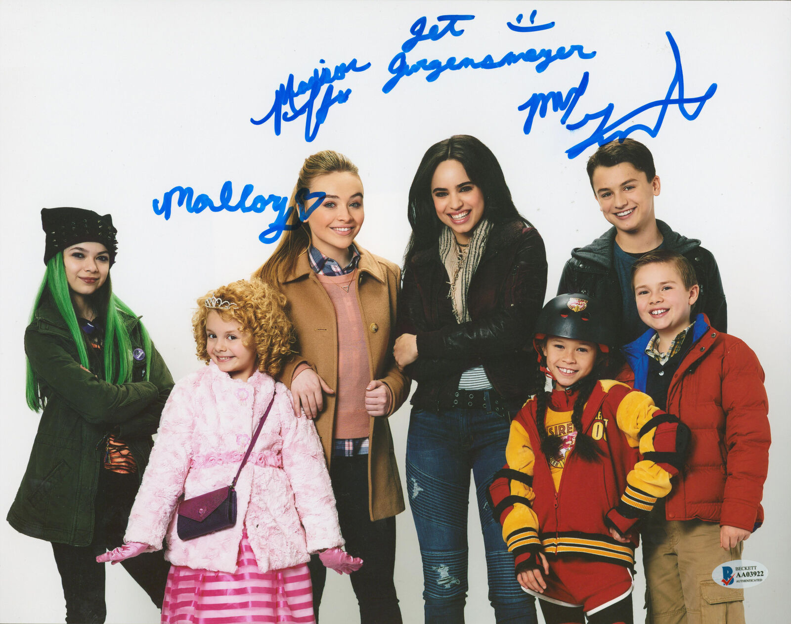 Adventure's in Babysitting (4) Gecowets, Mahoney, +2 Signed 11x14 Photo Poster painting BAS