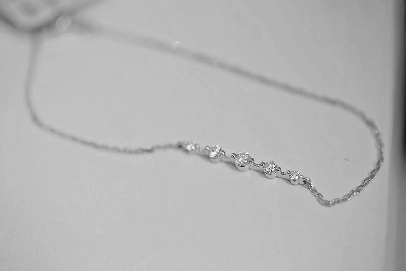 Basic Minimalist Geometric Sterling Silver Bracelets