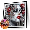 Lady-Special Shaped Diamond Painting(40x40cm)