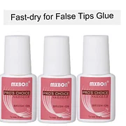 7g Fast Drying Nail Glue for False Nails 1/2/3/4/5pcs Nails Professional Glitter Acrylic Nail Rhinestone Glue DIY Manicure Tools