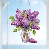 Acryl Lavendel - 5d DIY Handwerk Anh&auml;nger