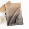 Gradient Plain Colors Autumn Winter Shawl Scarf