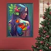 Diamond Painting-DIY Full Round Drill Butterfly Girl(50x60cm)