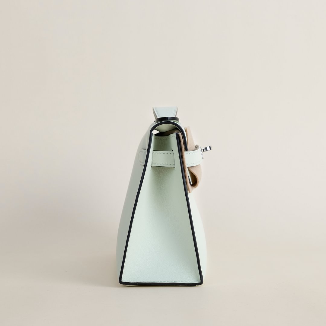 Kelly pochette Swift 0S Vert fizz&nbsp;PHW