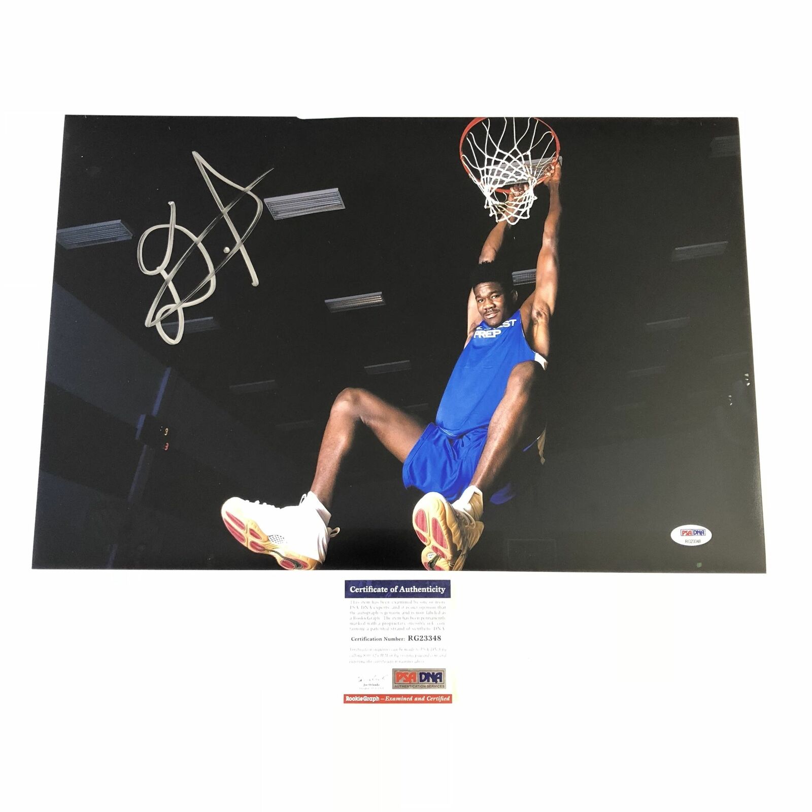 DeAndre Ayton signed 12x18 Photo Poster painting PSA/DNA Phoenix Suns Autographed