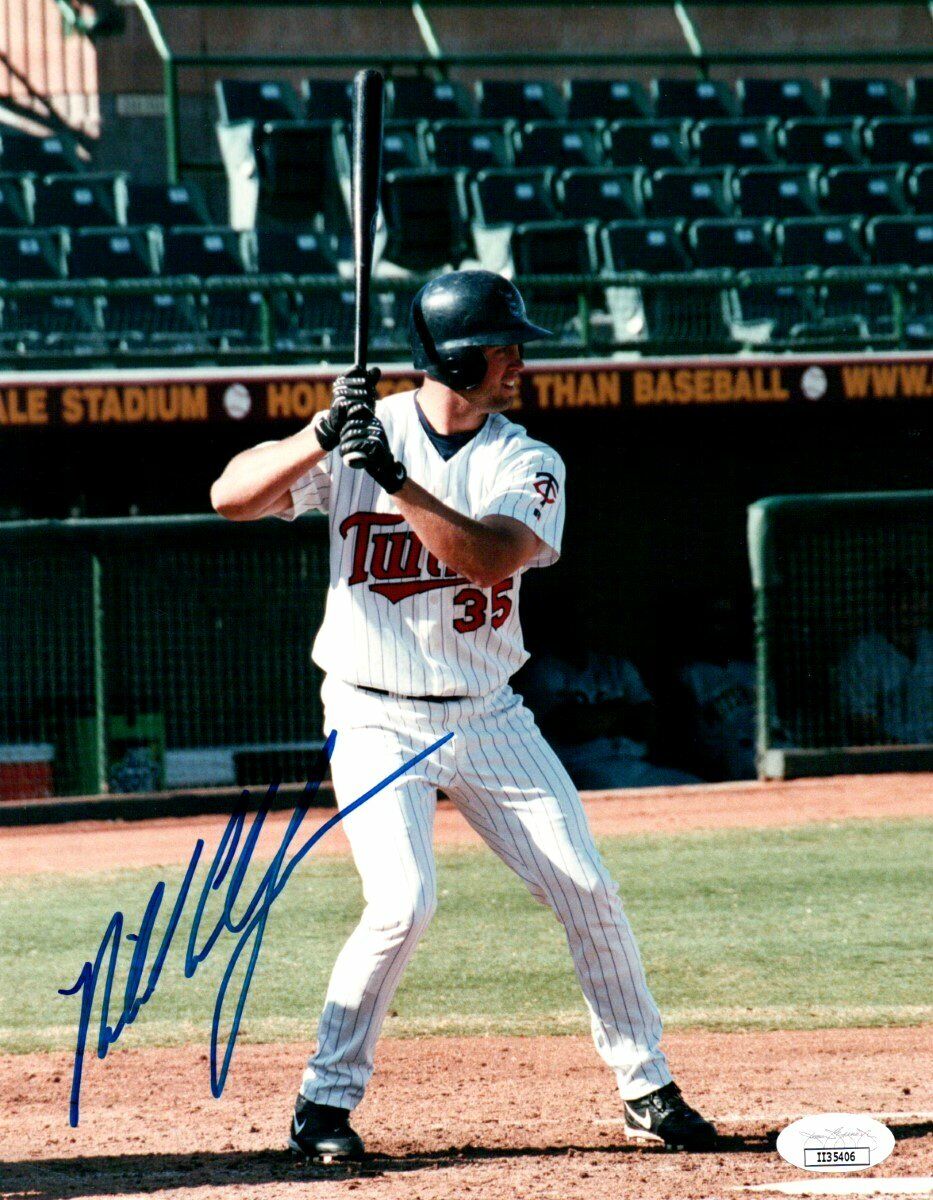 Michael Cuddyer Signed Autographed 8X10 Photo Poster painting Minnesota Twins JSA II35406