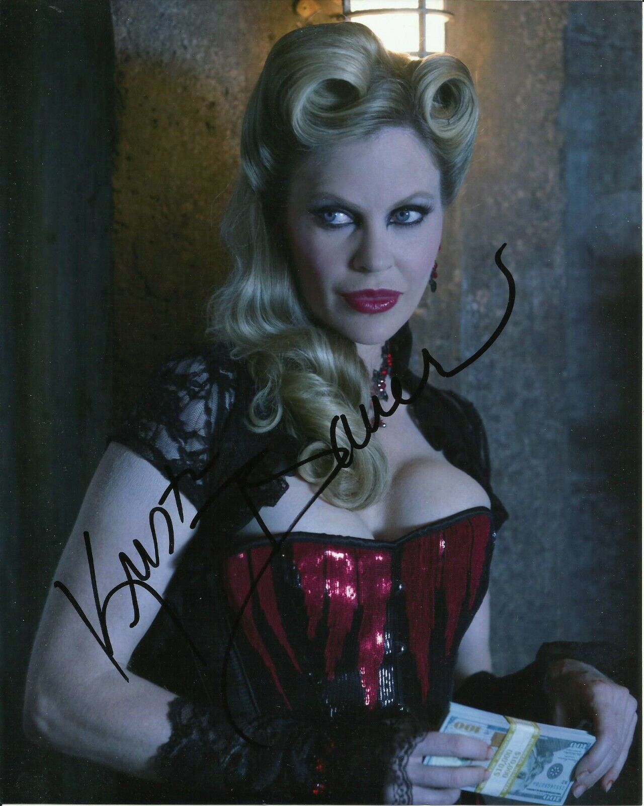 KRISTIN BAUER VAN STRATEN SIGNED SEXY Photo Poster painting UACC REG 242 (1)